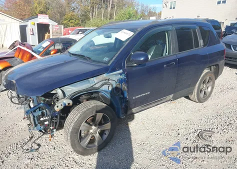 2017 Jeep Compass High Altitude 4X4 из США, поврежденный, VIN 1C4NJDEB5HD111443